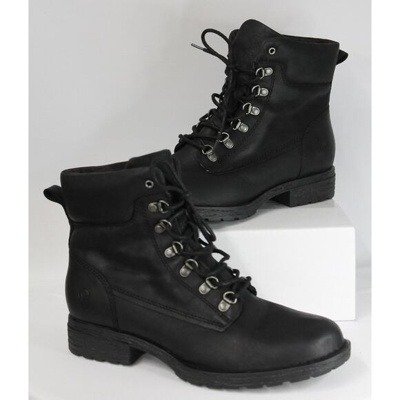 *NEW WITHOUT BOX* BORN WOMEN'S CODI LEATHER BOOT WATERPROOF - Picture 1 of 9